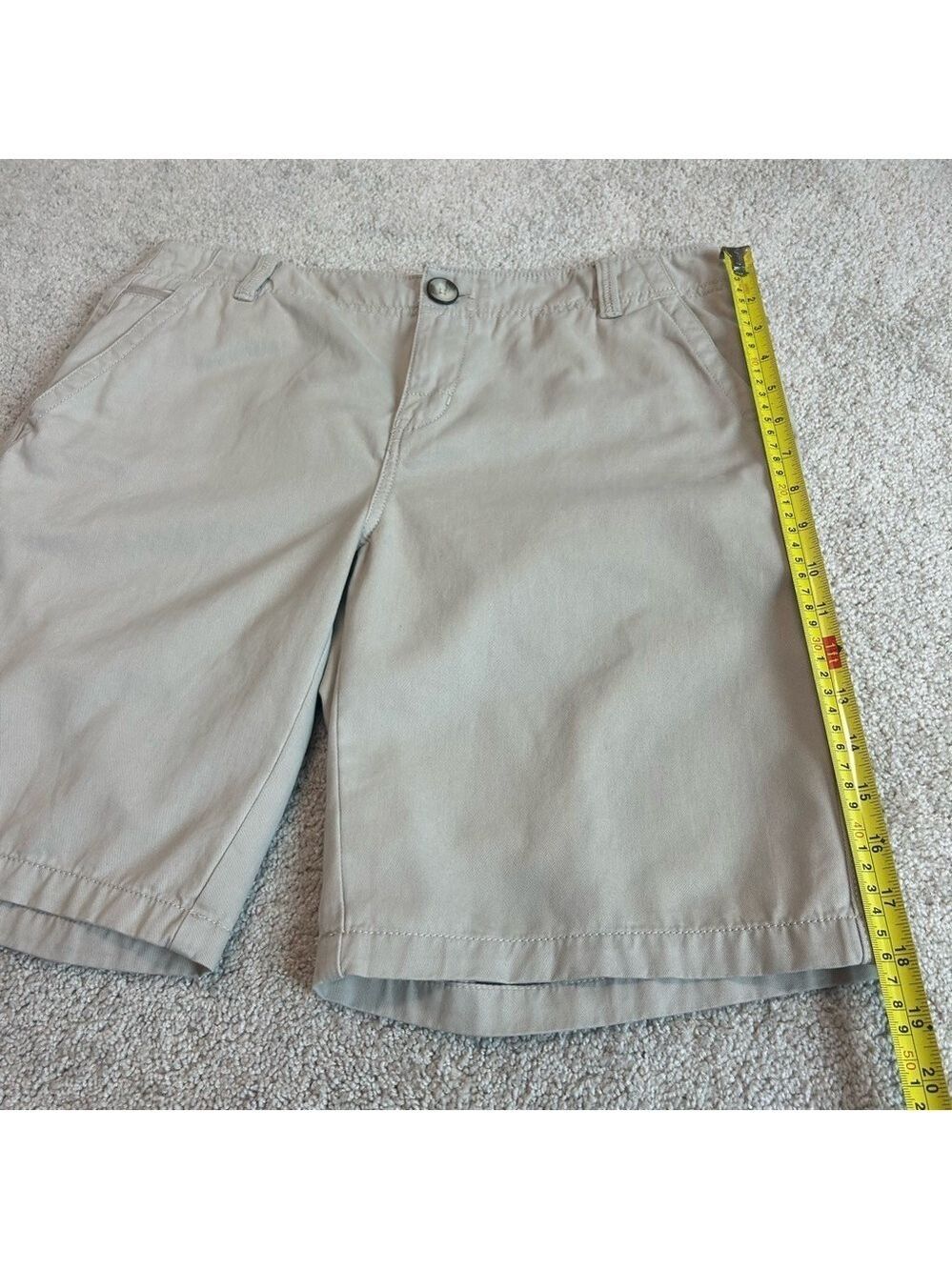 Eddie Bauer women's Blakely shorts beige tan brown Sz 10 - Picture 9 of 10